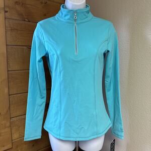 NILS Active Lifestyle Body Zone II 1/4 Zip XS Layer Athletic Top Run Ski NWT